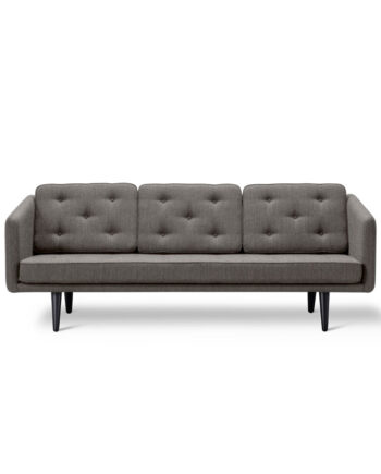 3pers Sofa Fiord 151 Ben: Sort Lak