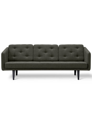 3pers Sofa Fiord 961 Ben: Sort Lak