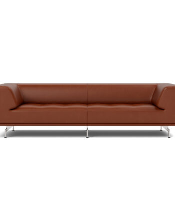 Delphi 4511 Sofa 240 Skarp Pris Cera Læder Cognac