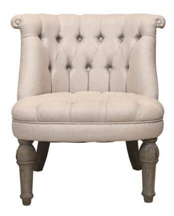 Fransk Lænestol Hør