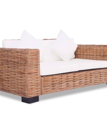 Personers Sofa Naturlig Rattan