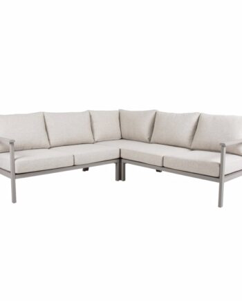 Samvaro Hjørnesofa Khaki Loungemøbler Brafab Enggården Havemøbler