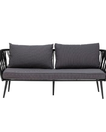 Bloomingville Pavone Sofa Metal Sort 72x174