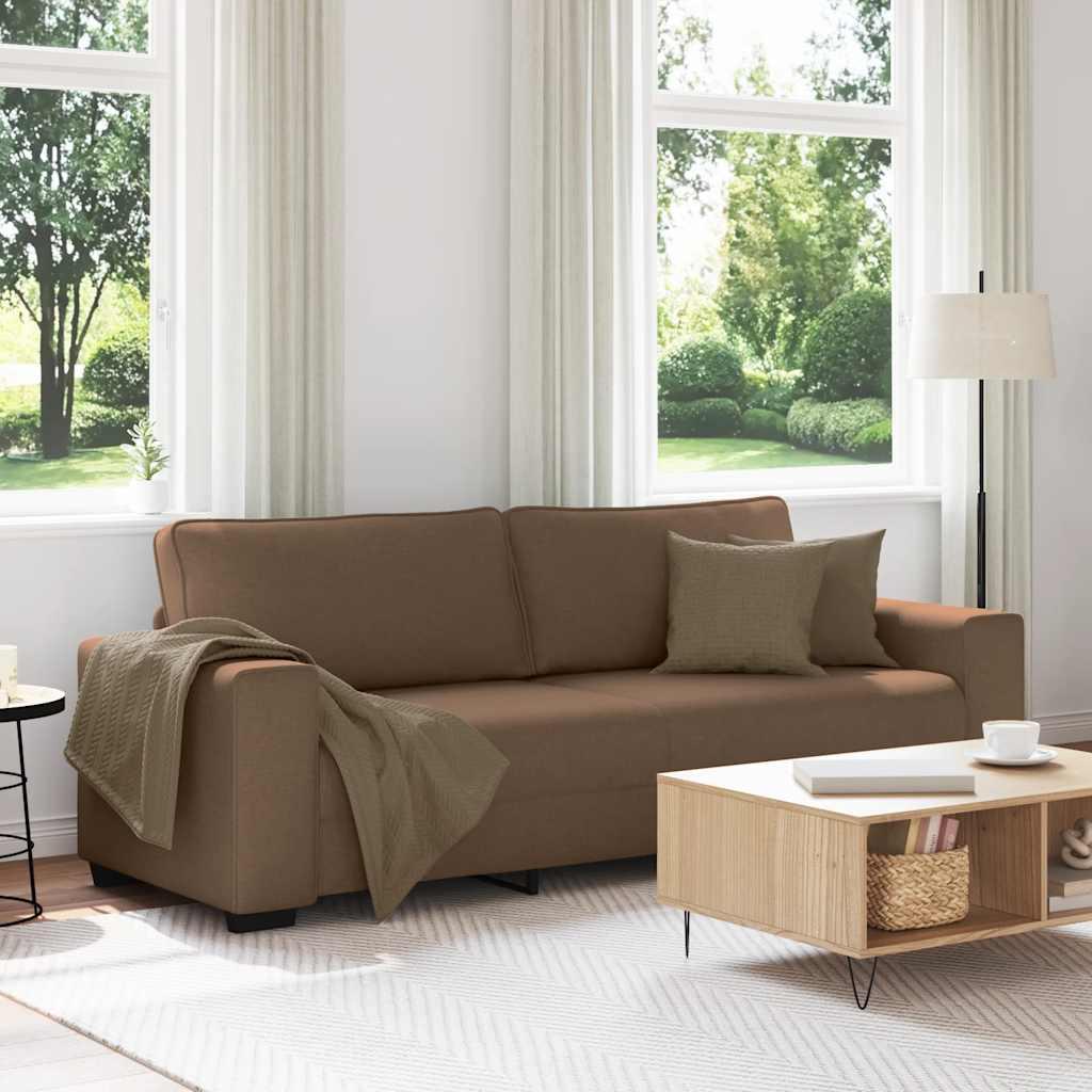 Personers Sofa 180 Stof Brun