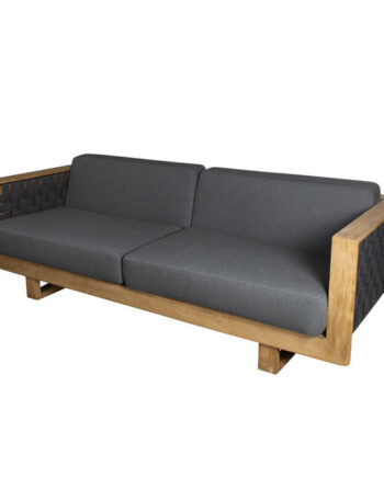 Cane Line Angle 3pers Sofa Teak 220