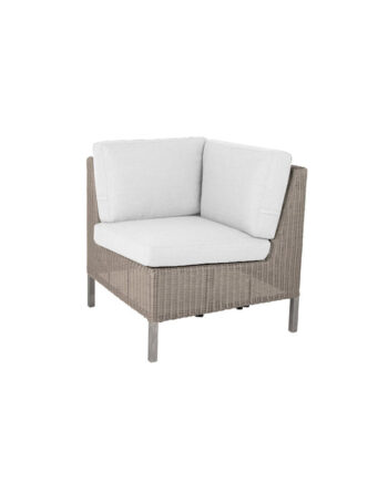 Cane Line Connect Dining Lounge Sofa Hjørne Modul White