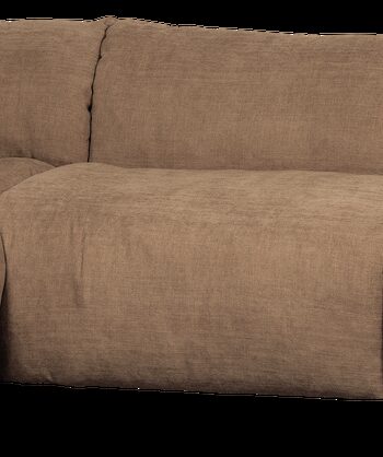 Hjørnesofa Venstrevendt Woood Baggy 301x210 Brun Vævet Chenille Duntoplag 100 Genanv Polyester