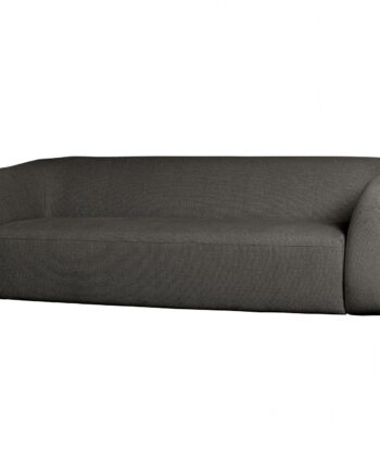Woood Sloping Personers Sofa Grey Black Melange 77x240x87