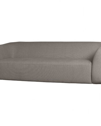 Woood Sloping Personers Sofa Grey Melange 77x240x87
