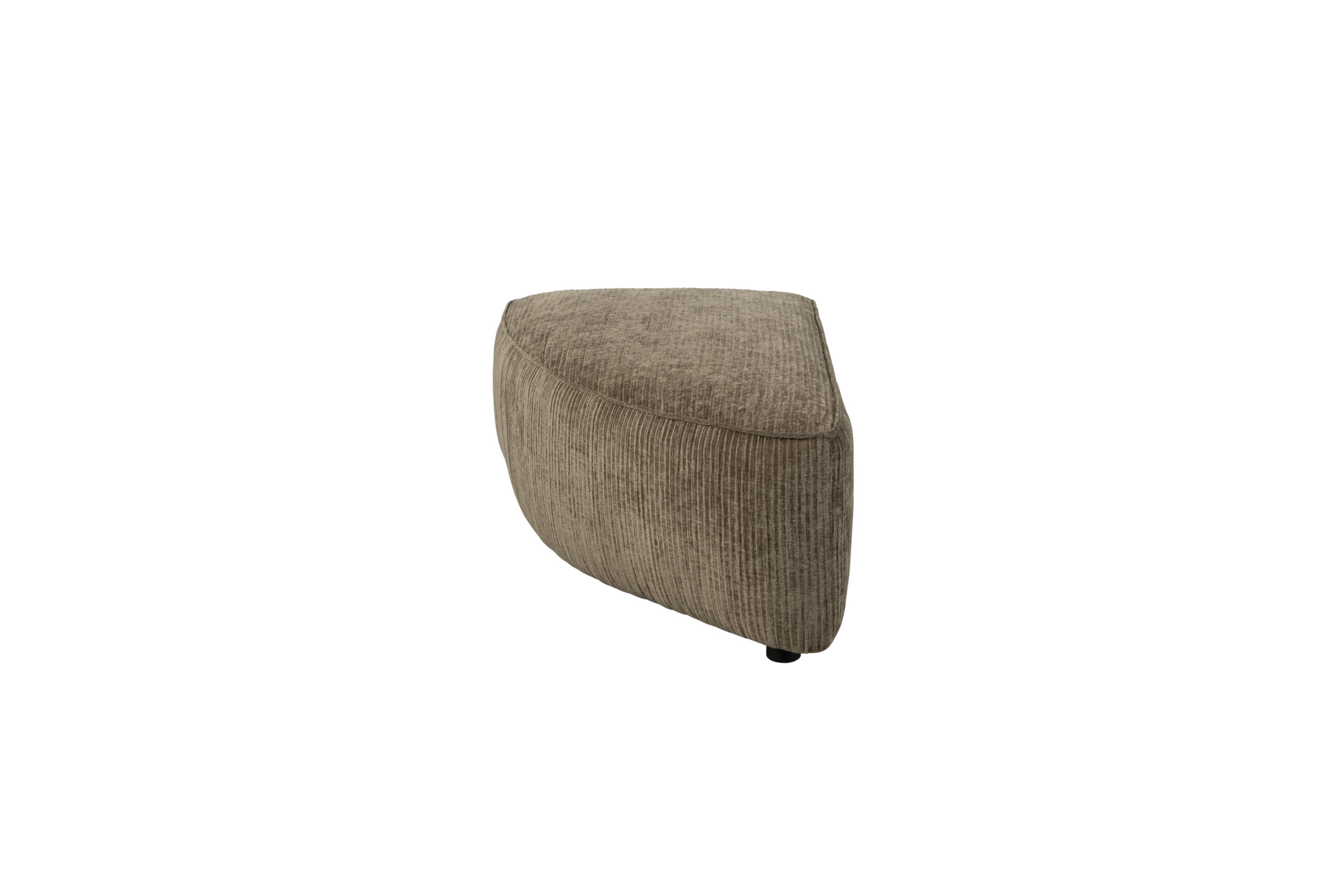 Zuiver Hunter Sofa Element Pie Puf Venstre Mos Fløjl Plast