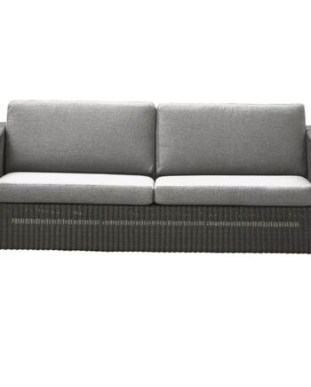 Cane Line Chester Sofa Grafit Grå Hynde Lysegrå : Erling Christensen Møbler