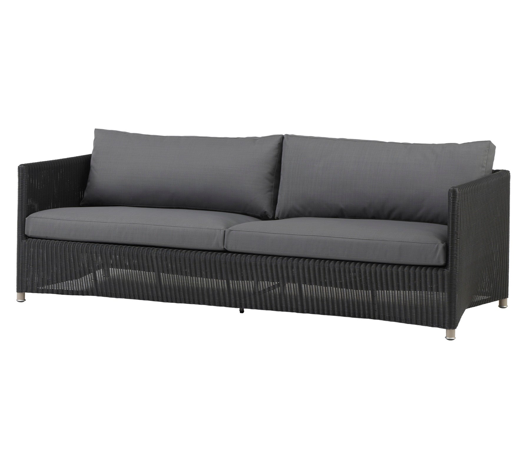 Cane Line Diamond Pers Sofa Graphite Weave 209