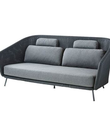Cane Line Mega Pers Sofa Grå Med Hyndesæt : Erling Christensen Møbler