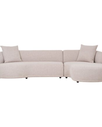 House Nordic Kingston Sofa Højrevendt Natur 294x90 175x69