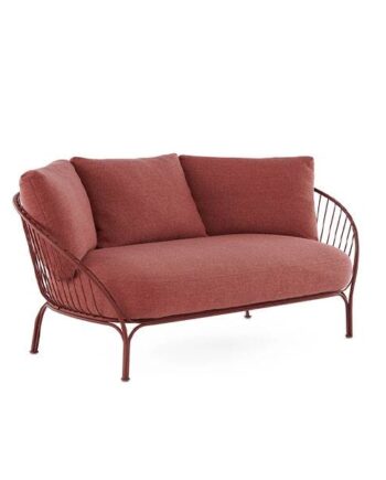 Kartell Hiray Sofa Med Hynder Stel Hynder Bordeaux : Erling Christensen Møbler