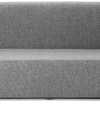 Personers Sofa Kristina Dam Modernist Lys Grå Uld 164x77x70
