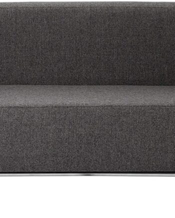 Personers Sofa Kristina Dam Modernist Mørk Grå Uld L164 D77 H70