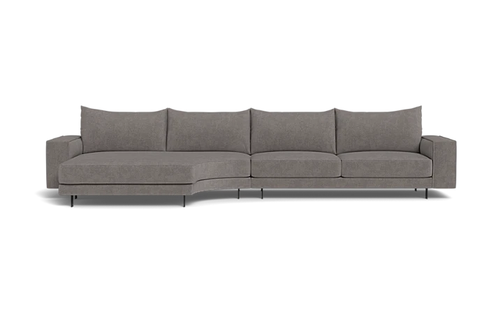 Samba Double Day Sofa Med Rund Chaiselong