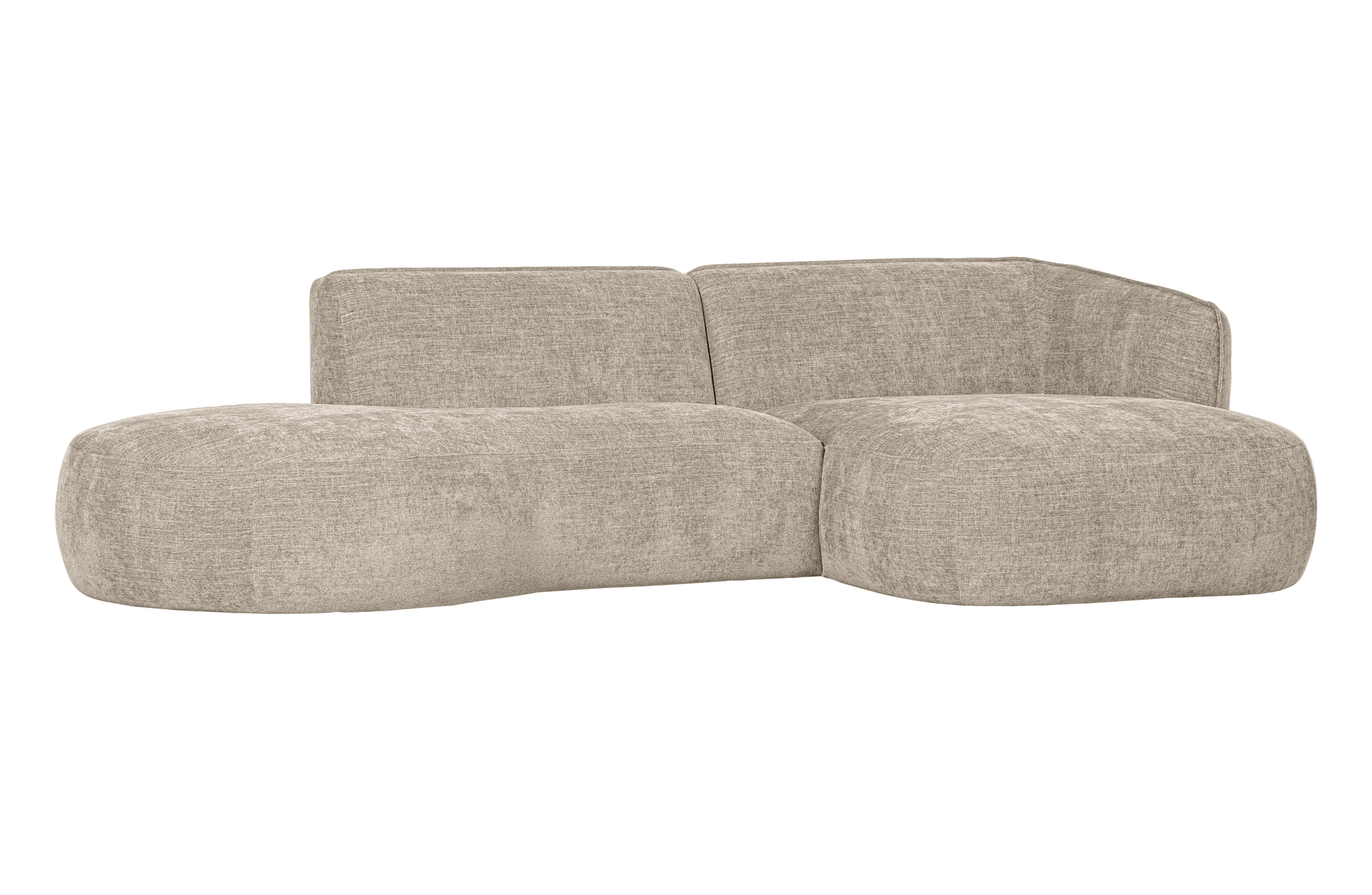 Woood Exclusive Polly Sofa Højre Chaiselong Sand Polyester