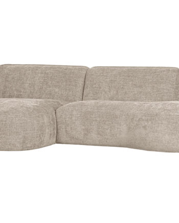 Woood Exclusive Polly Sofa Venstre Chaiselong Sand Polyester