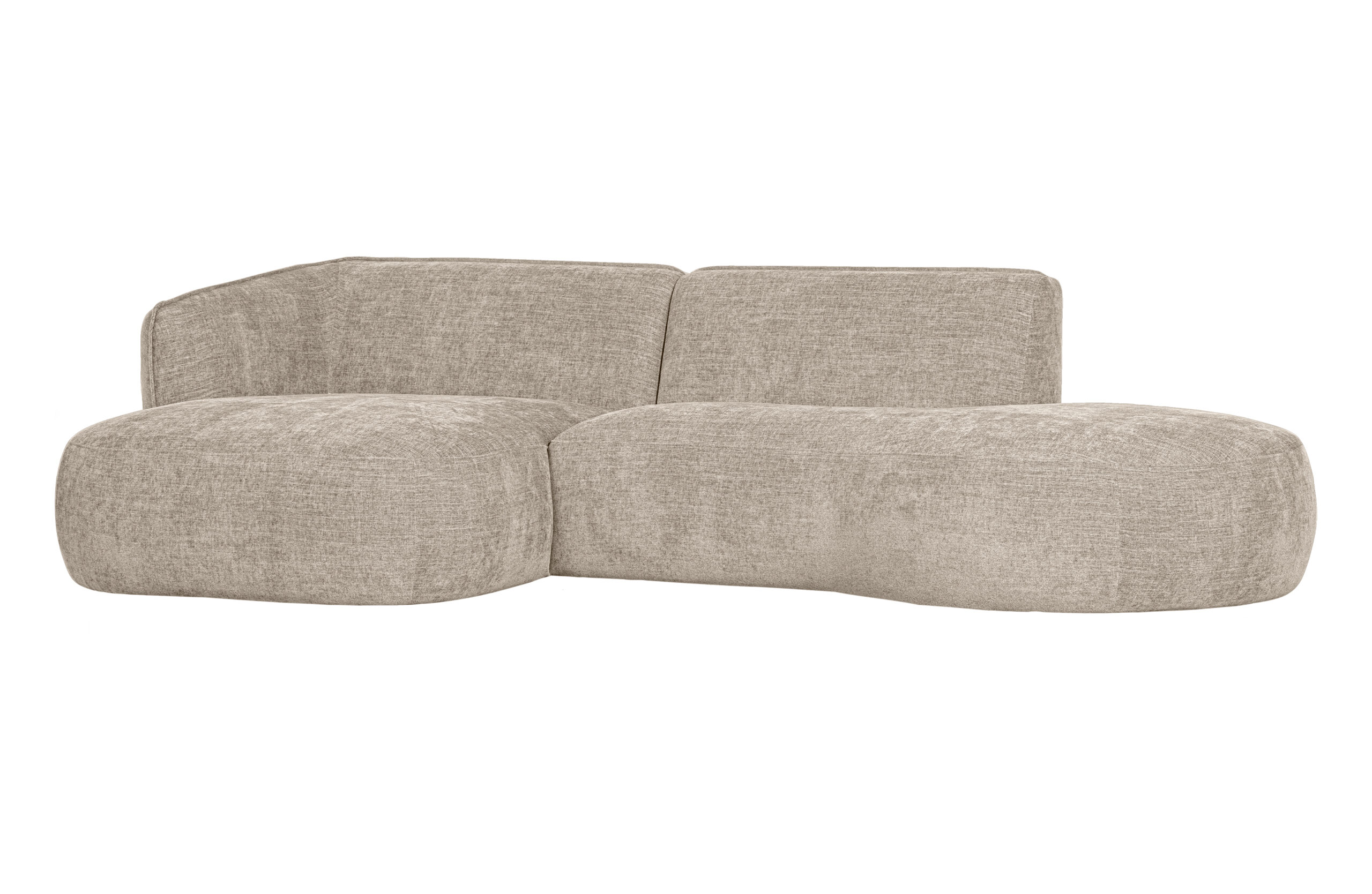 Woood Exclusive Polly Sofa Venstre Chaiselong Sand Polyester