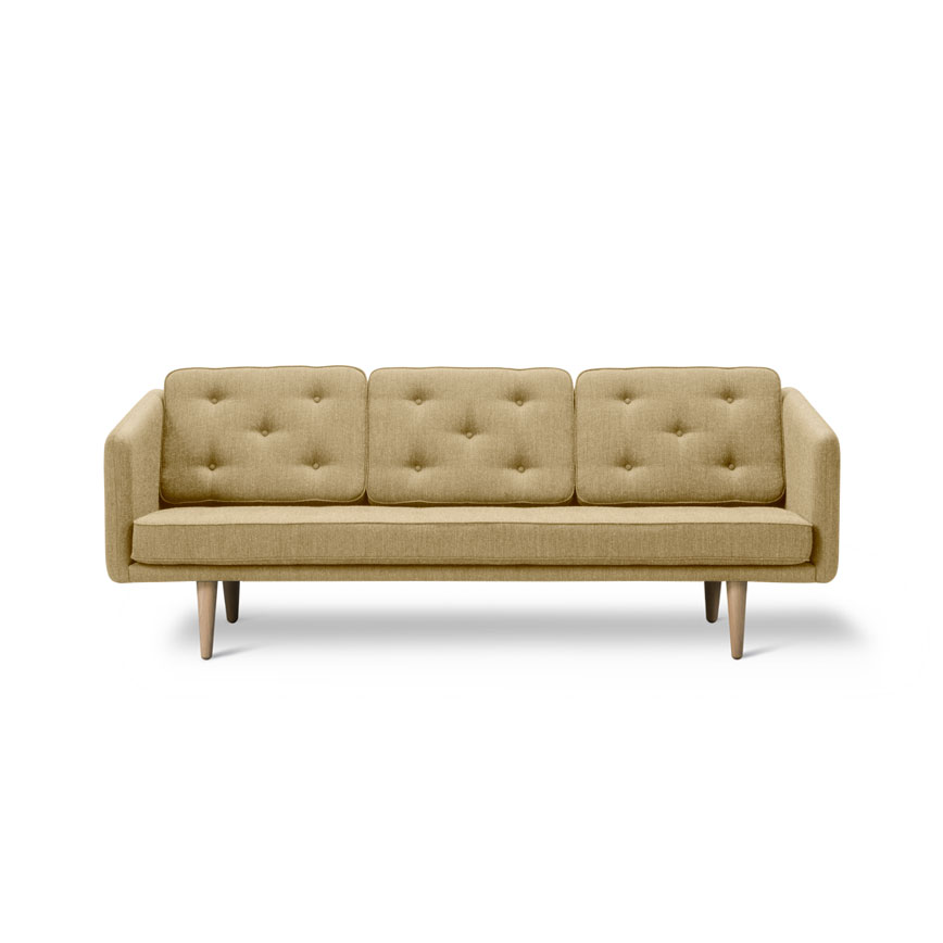 3pers Sofa Fiord 422 Ben: Lys Olie