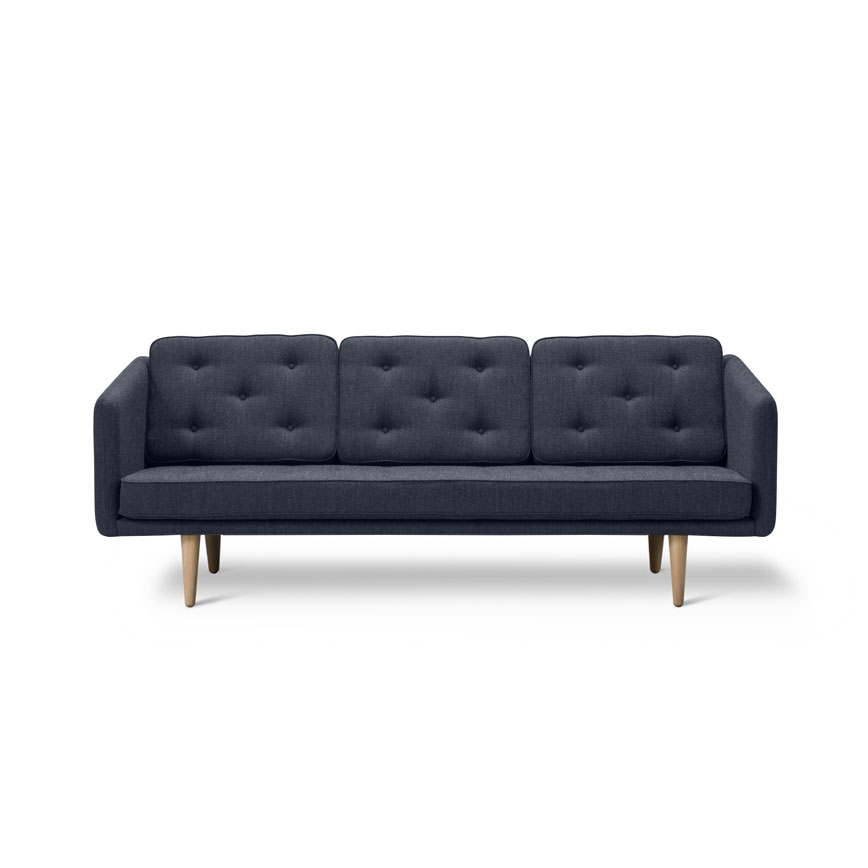 3pers Sofa Fiord 782 Ben: Lys Olie
