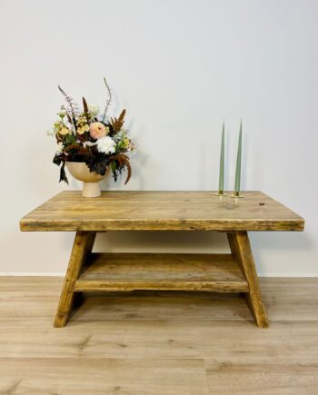Abbie Sofabord Genbrugstræ  Sofa Side Bord
