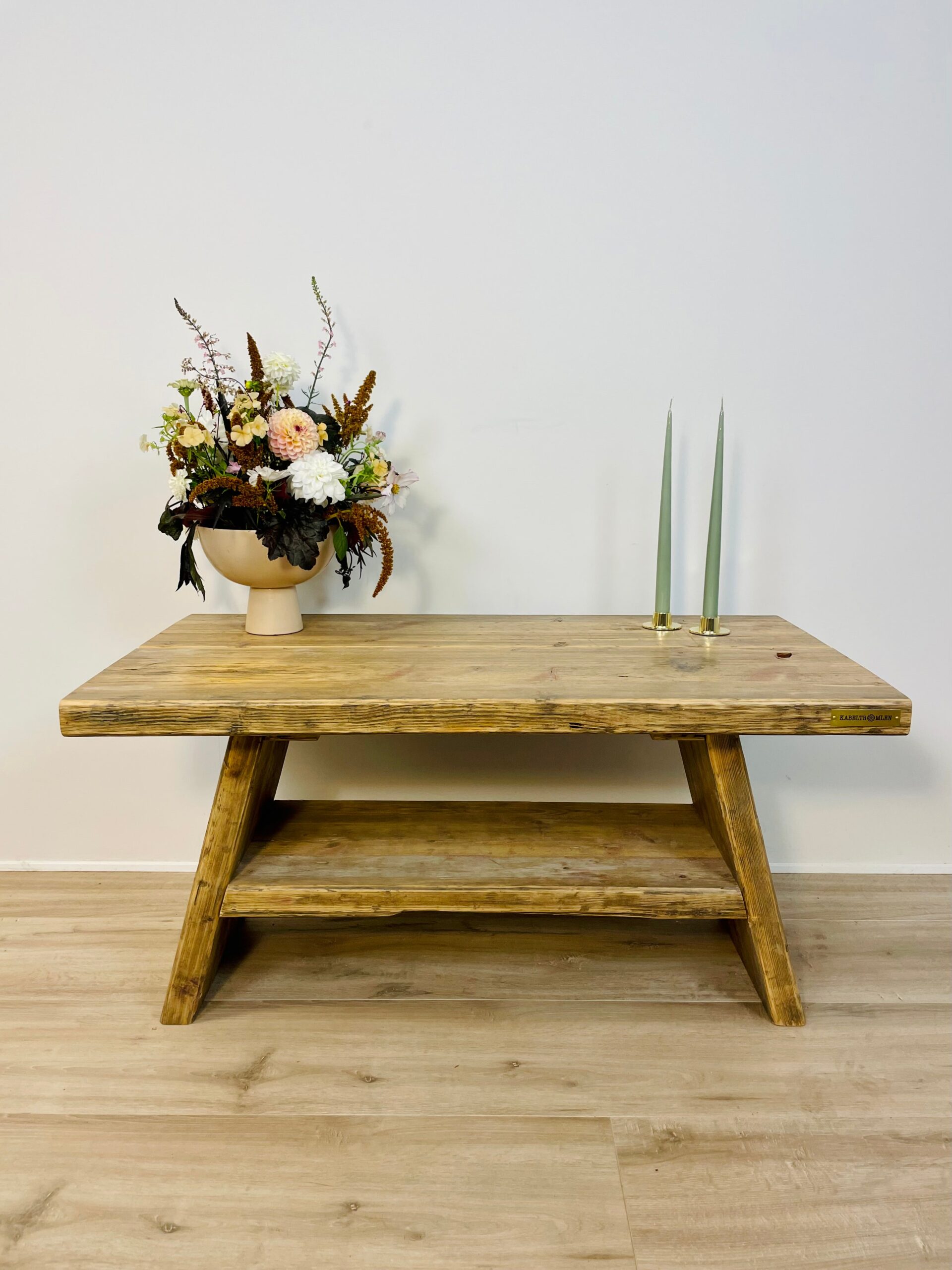 Abbie Sofabord Genbrugstræ Sofa Side Bord