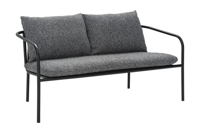 Bendt Sofa Sort Loungemøbler Brafab Enggården Havemøbler