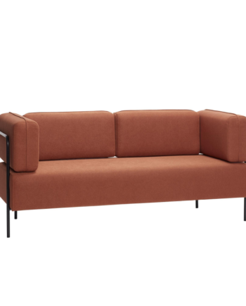 Block Sofa Ravfarve Sort