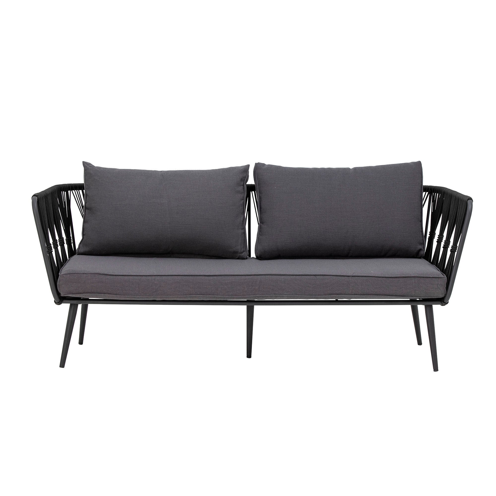 Bloomingville Pavone Sofa Metal Sort 72x174