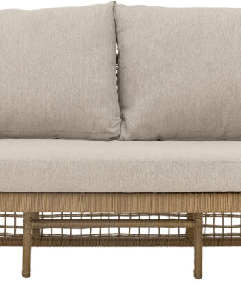 Bloomingville Penzano Sofa Natur Polyrattan Havesofa Flet