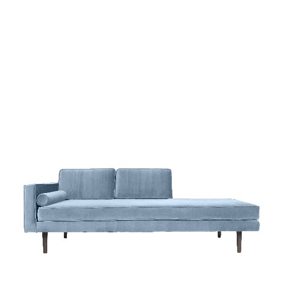 Broste Cph Chaiselong Venstrevendt Pastel Blue 200