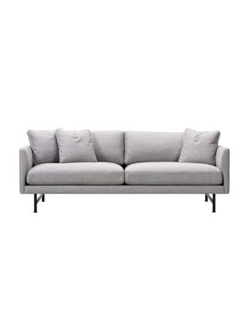 Calmo   Seater Sofa Sunniva 242 Stel: Sort Metal