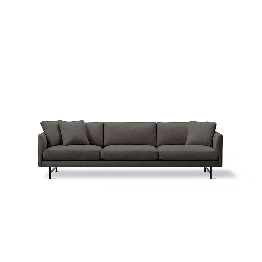 Calmo Seater Sofa Sunniva 173 Stel: Sort Metal