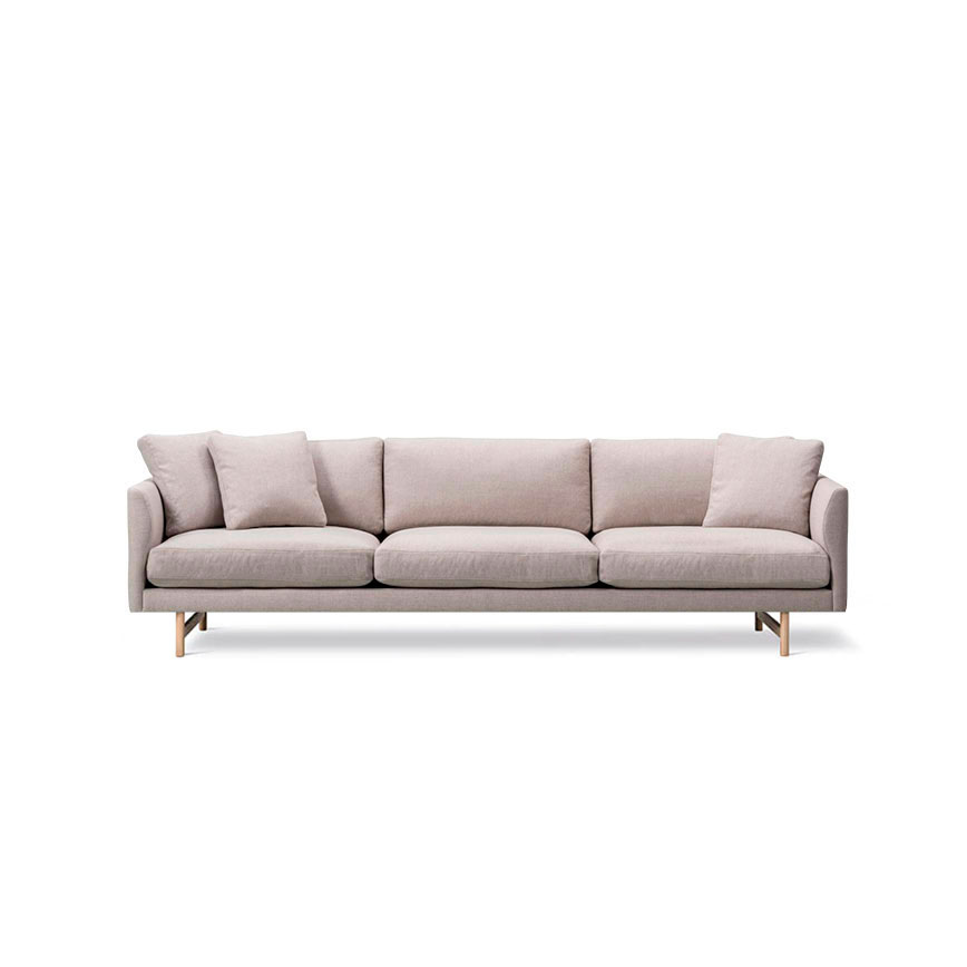 Calmo Seater Sofa Sunniva 717 Stel: Lakeret