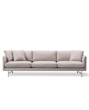Calmo Seater Sofa Sunnive 717 Stel: Mat Chrome
