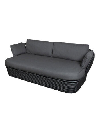 Cane Line Basket Sofa Pers Graphite Weave 201