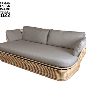 Cane Line Basket Sofa Pers Natural Weave 201