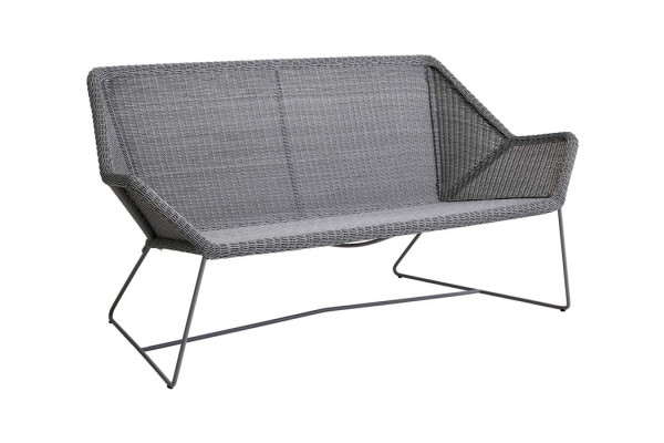 Cane Line Breeze Pers Sofa Light Grey