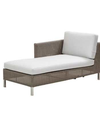 Cane Line Chaiselong Modulsofa Højre White 153