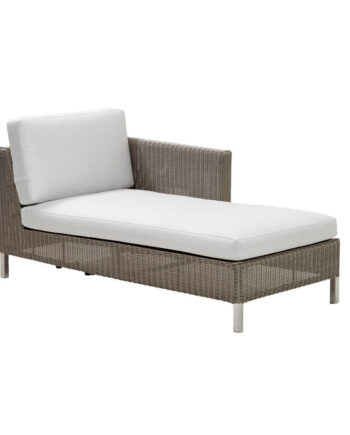 Cane Line Chaiselong Modulsofa Venstre White 153