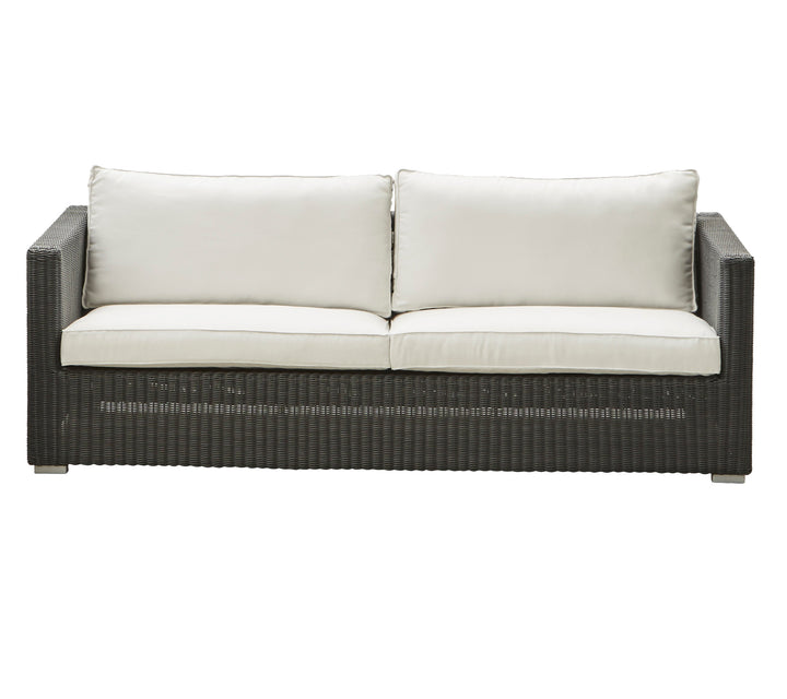 Cane Line Chester Sofa Pers Inkl Hvid Hynder Graphite 197