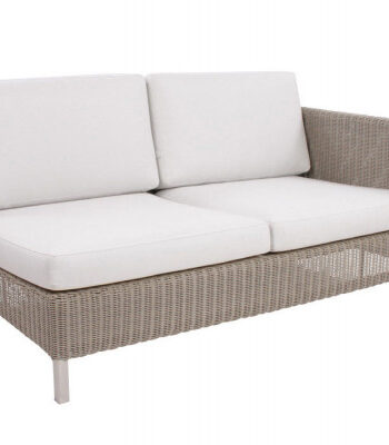 Cane Line Connect Pers Sofa Hynder Venstre Taupe