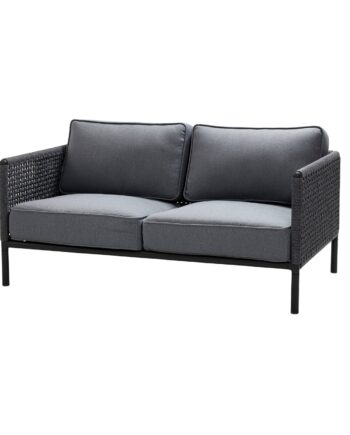 Cane Line Encore Pers Sofa Lava Grey 161