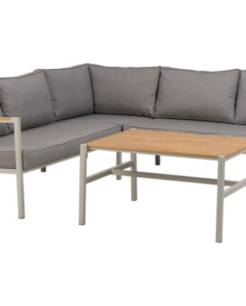 Cap Hjørnesofa Lightgrey Pers Loungemøbler Brafab Enggården Havemøbler
