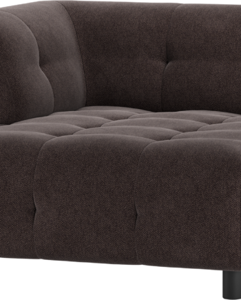 Chaiselong Modulsofa Woood Louis Venstre Kaffe H73b122l140