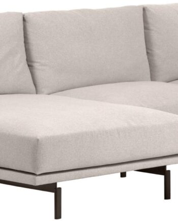 Chaiselong Sofa Kave Home Galene Venstrevendt Personers Bæredygtig Genanvendt Pet Beige