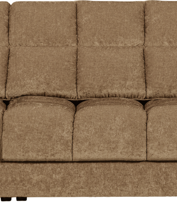 Chaiselong Sofa Woood Second Date Venstrevendt Sand Polyester
